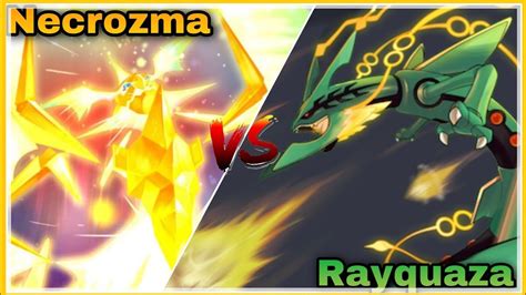 ultra necrozma vs mega rayquaza|Which do you think is more powerful: Mega Rayquaza or Ultra.